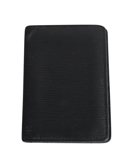 Louis Vuitton Pocket Organizer in Black Leather - Image 1