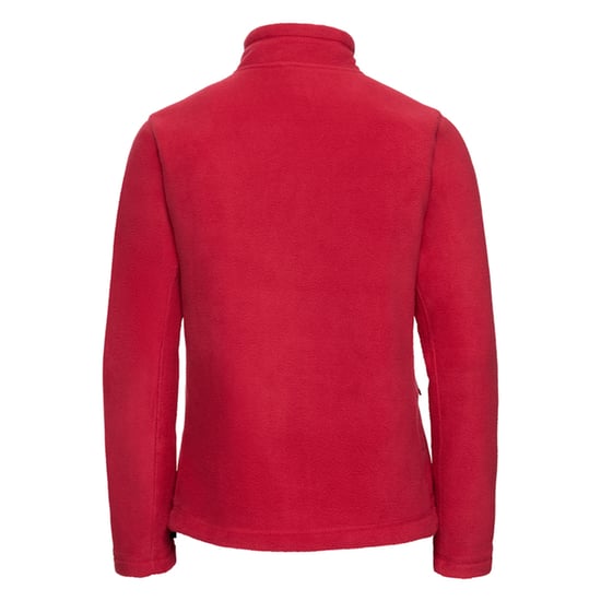 Russell Womens/Ladies Full Zip Outdoor Fleece Jacket (Classic Red) - Image 2