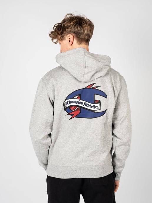 Champion Sweatshirt Hoodie Men's Grey