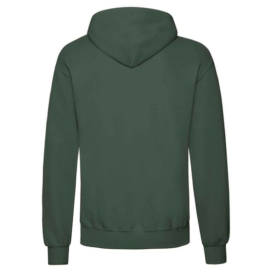 Fruit of the Loom Unisex Adult Classic Hoodie (Bottle Green) - Image 2