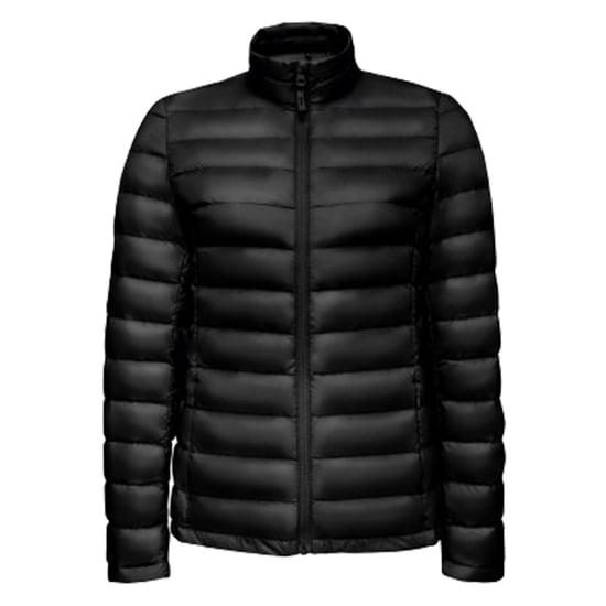 SOLS Womens/Ladies Wilson Lightweight Padded Jacket (Black) - Image 1