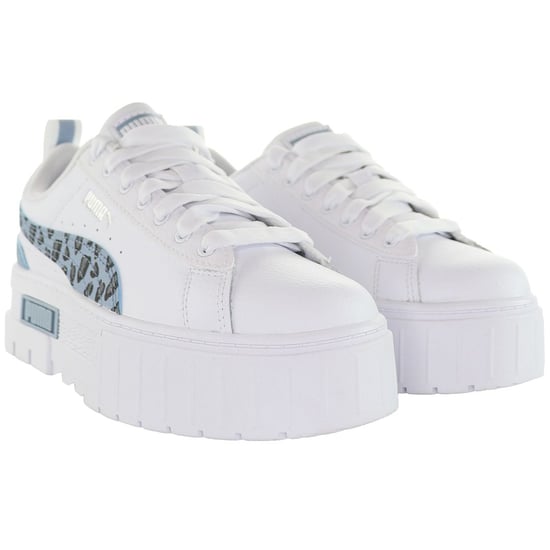 Zapatillas Puma Mayze Wild Kids blancas - Image 2