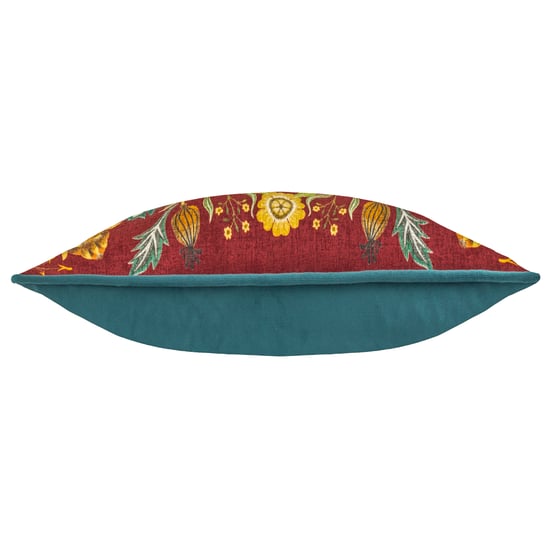 Funda de Cojín de Chenille con Ribete de Los Pájaros Espino de Evans Lichfield - Image 3