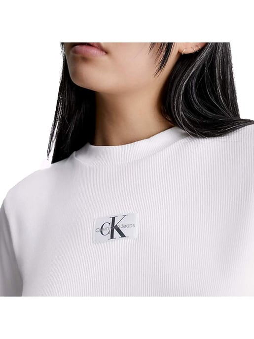 Camiseta clásica esencial de Calvin Klein para mujer - Image 3