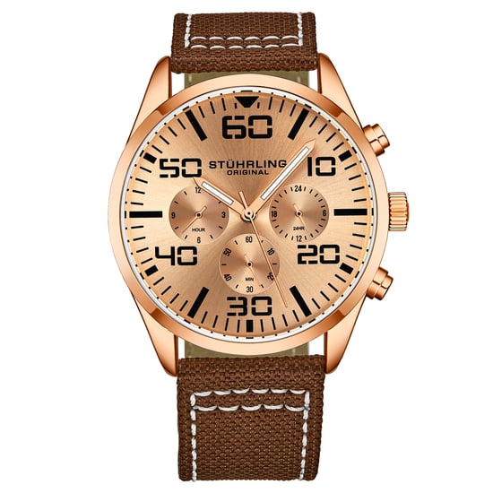 Brown and Gold Quartz 42mm - Image 1