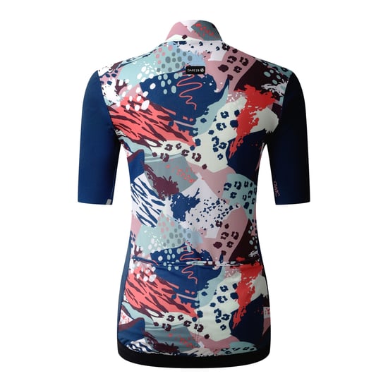 Dare 2B Womens/Ladies AEP Stimulus III Animal Print Jersey (Navy/Multicoloured) - Image 2