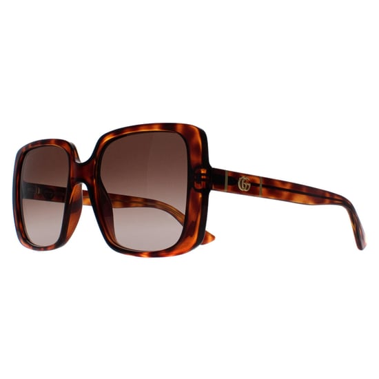 Gucci Cuadrado Mujer Habana Oscuro Marrón Gradiente GG0632S - Image 2