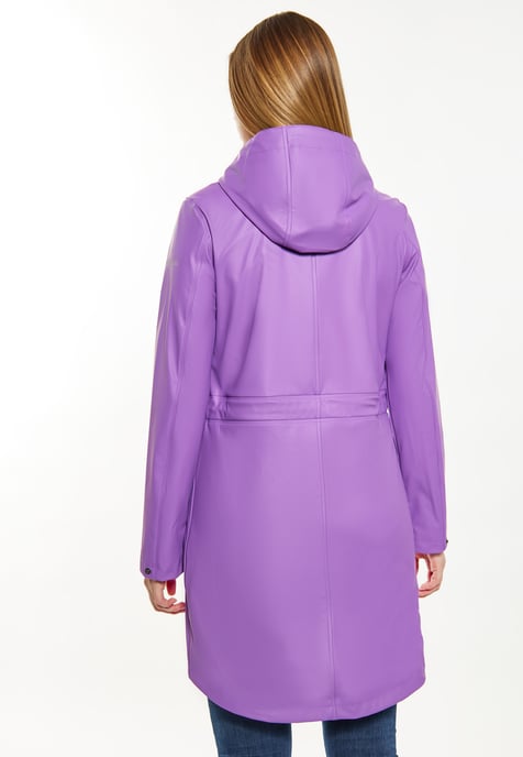 Schmuddelwedda raincoat women purple - Image 4