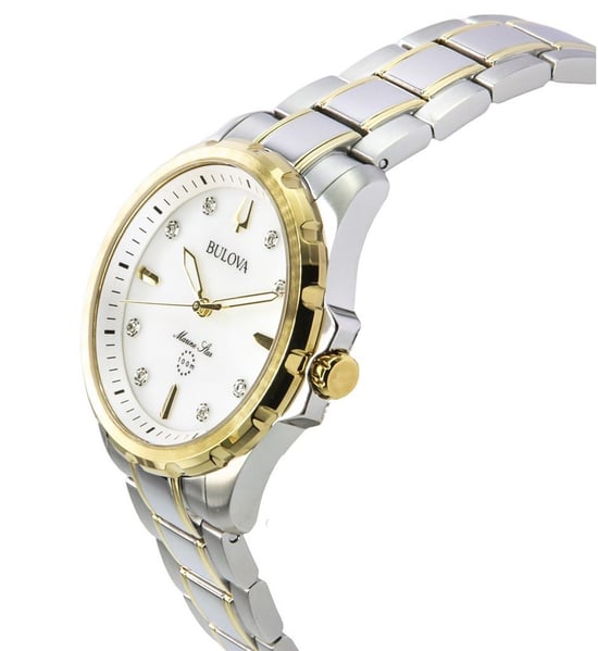 Bulova Marine Star Women's Multicolour Watch 98P227 - Image 3