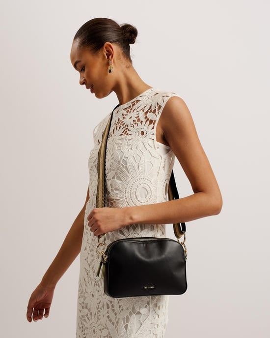 Bolso de cámara con cinta de marca para mujer Ted Baker Darcelo - Image 4