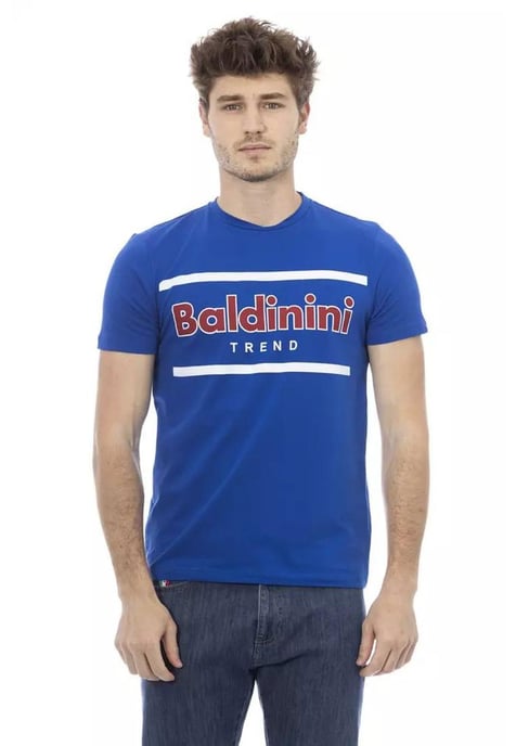 Baldinini Trend Men's Blue Cotton T-Shirt