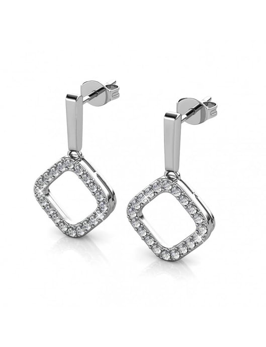 Pendientes Irina - Plata y Cristal - Image 4