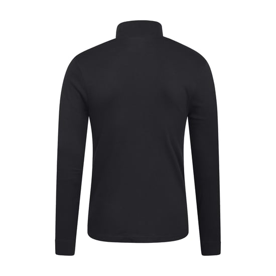 Mountain Warehouse Mens Meribel Turtle Neck Base Layer Top (Black) - Image 2