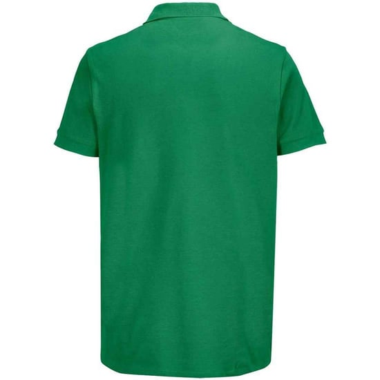 SOLS Unisex Adult Pacific Pique Twin Needle Stitch Polo Shirt (Kelly Green) - Image 2