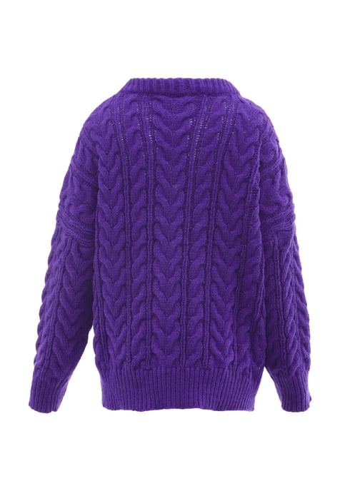 Mymo Pullover women purple - Image 2