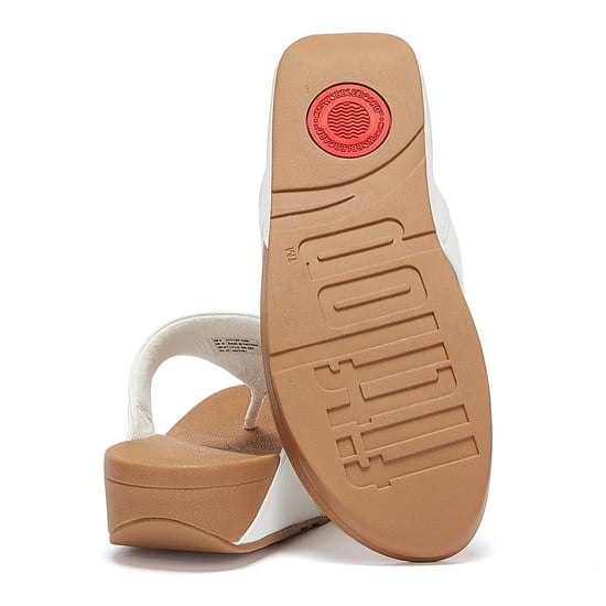 FitFlop Lulu Leather Womens Sandals - (White) - Image 4