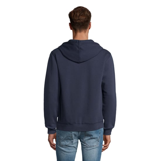 SOLS Mens Spike Full Zip Hoodie (French Navy) - Image 2