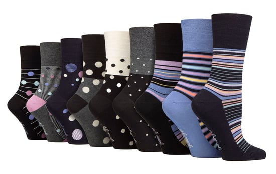 Paquete de 9 calcetines de bambú para mujer - SOLRM383940 - Image 1