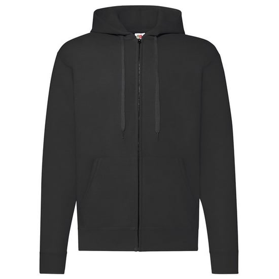 Fruit of the Loom Unisex Adult Classic Hoodie (Black) - Image 1