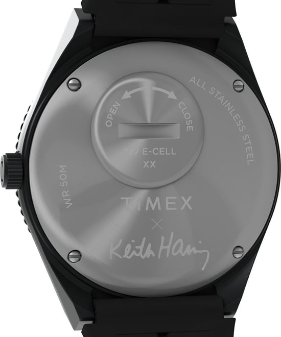 Timex Keith Haring X Q Men's Black Watch TW2W25600 - Image 3