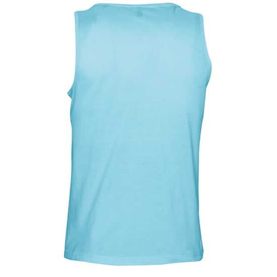 SOLS Mens Justin Sleeveless Tank / Vest Top (Blue Atoll) - Image 2