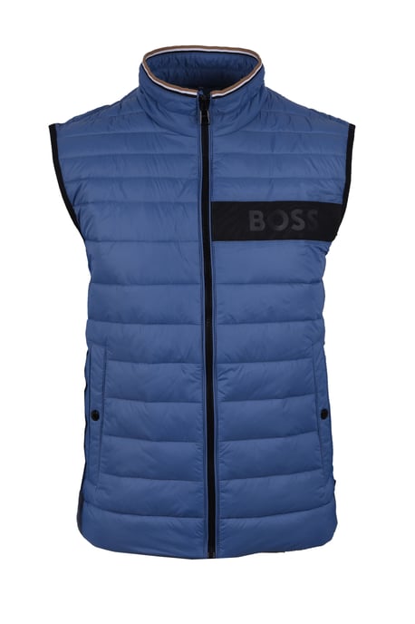 Boss Darolan Gilet Open Blue