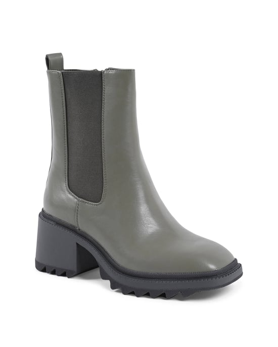 19V69 Italia Womens Ankle Boot Green