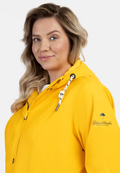 Schmuddelwedda raincoat women yellow - Image 5