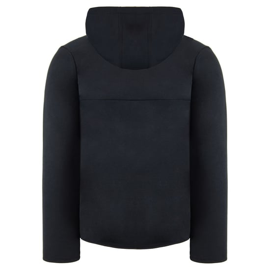 Puma Liga Casuals Hoody Plain Logo Black Junior Pullover Jumper 655636 03