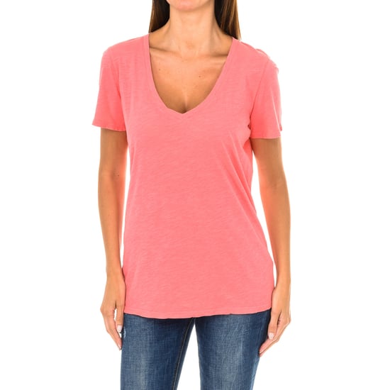 Women's short-sleeved V-neck T-shirt 3Y5T45-5JZMZ
