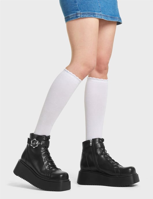 Lamoda Womens Wishlist Chunky Ankle Boots, Black