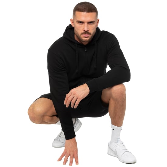 Enzo | Sudadera con capucha y cremallera - Negro - Image 4