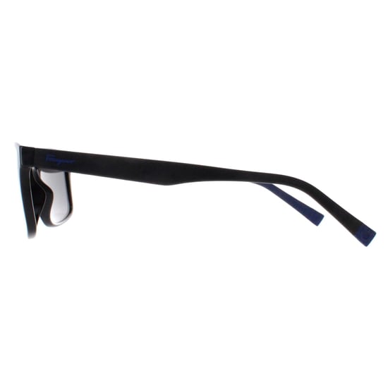 Salvatore Ferragamo Rectangle Mens Black Grey SF938S