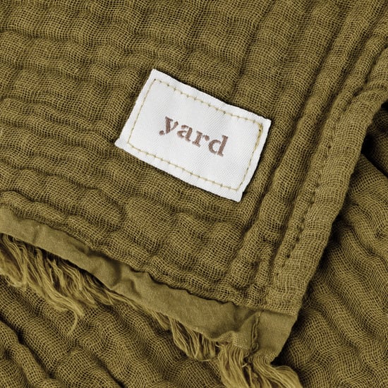Manta Franjada de Algodón Arrugado Yard Lark - Image 3