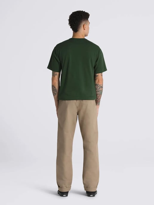 VANS Men’s Authentic Chino Relaxed Trousers in Desert Taupe - Image 4