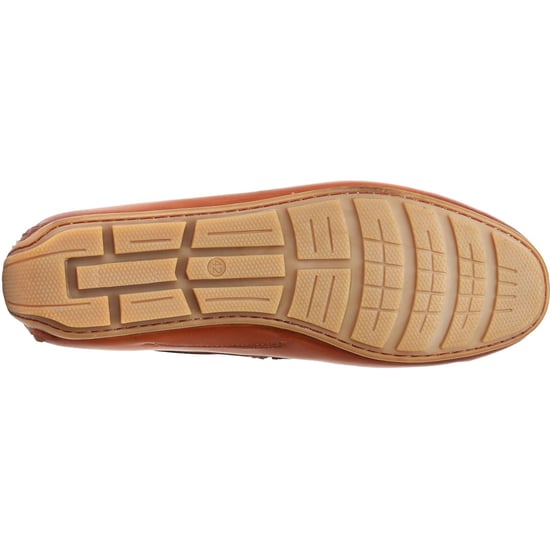 Base London Brooks Leather Men's Burnt Tan Loafers - Image 3