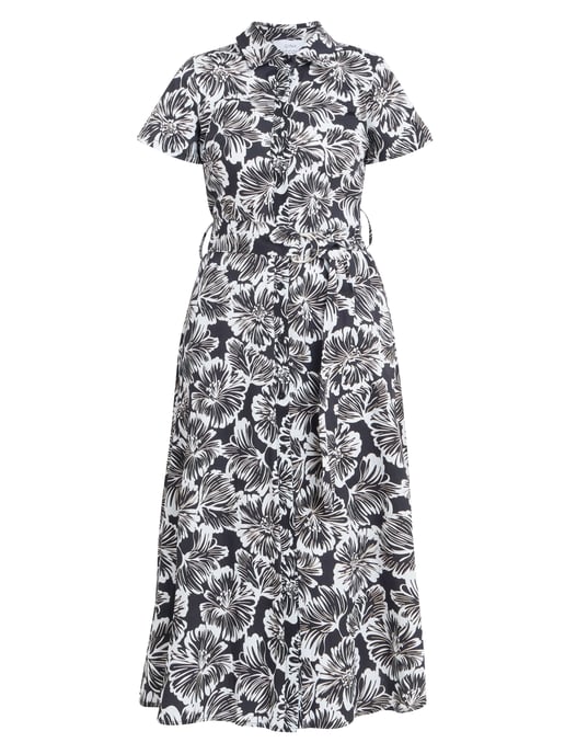 Ivonne Short Sleeve Shirt Dress