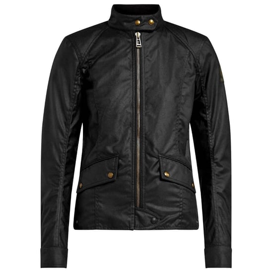 Belstaff Antrim chaqueta negra de algodon encerado - Image 1