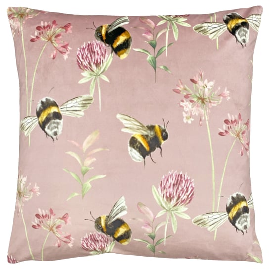Funda de Cojín Impresa en Acuarela del Jardín de Abejas Country de Evans Lichfield - Image 1