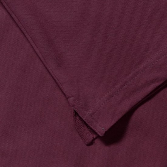 Russell Mens Stretch Short Sleeve Polo Shirt (Burgundy) - Image 4