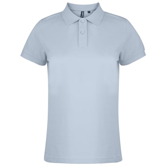 Asquith & Fox Womens/Ladies Plain Short Sleeve Polo Shirt (Turquoise) - Image 1