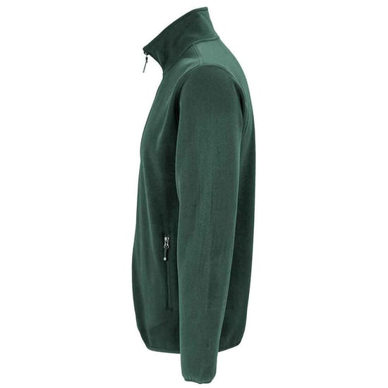 SOLS Mens Factor Recycled Fleece Jacket (Forest Green) - Image 2
