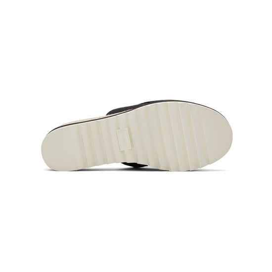 TOMS Diana Mule Polyester Women's Black Wedges - Image 3