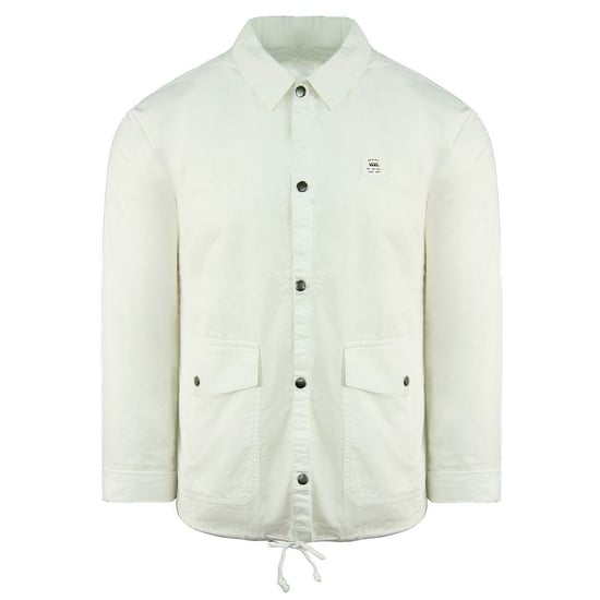 Vans Off The Wall Long Sleeve Collared White Mens Jacket VA2RL2WHT