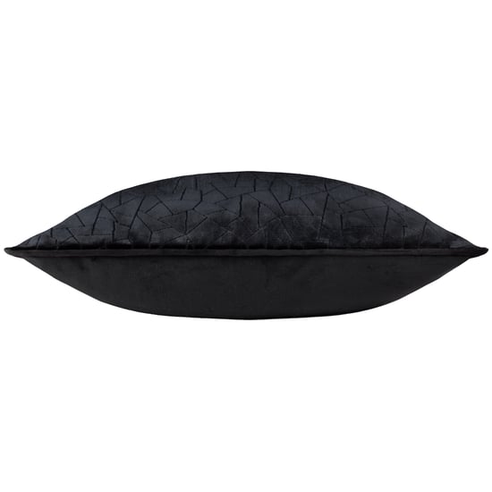 Hoem Malans Cut Velvet Piped Feather Rich Cushion