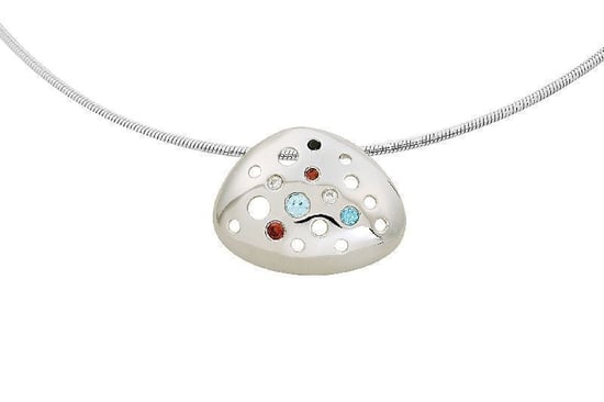 Orphelia Women's 925 Sterling Silver Pendant with Chain - Silver ZH-4480 - Image 4