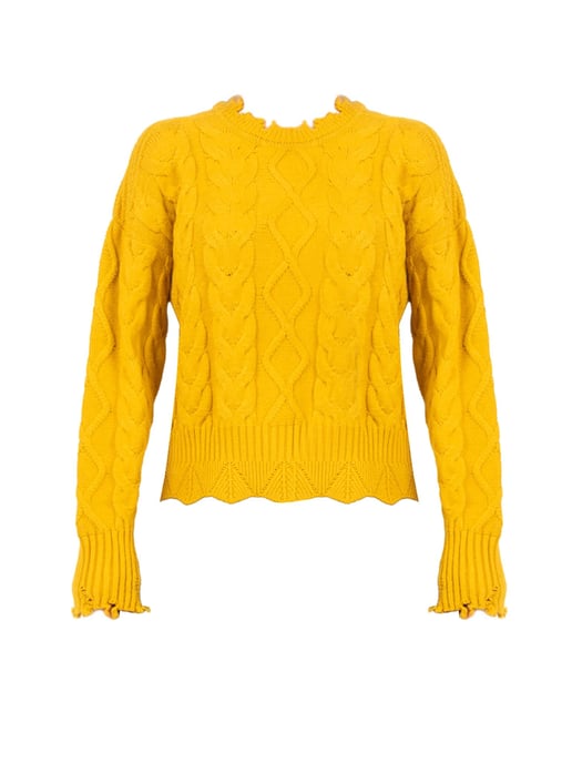 Pinko Suéter Chianti de mujer amarillo - Image 1