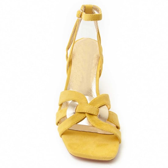 Sandalía de Tacón Montevita Sanndal26 Amarillo - Image 3