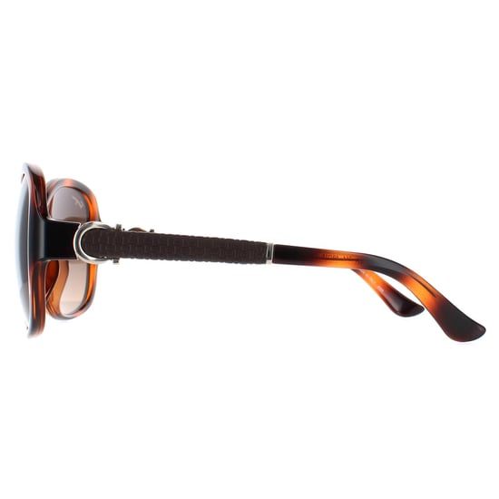 Salvatore Ferragamo Mariposa Mujeres Tortoise Marrón Gradiente SF744SLA - Image 3