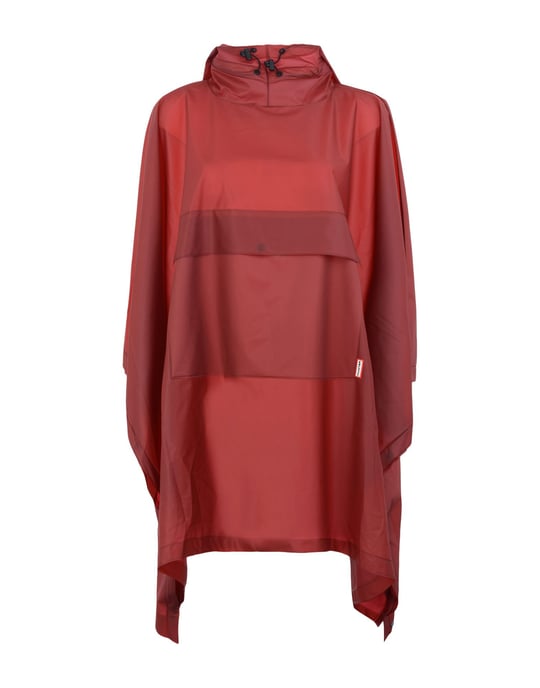 Hunter Maroon Techno Fabric Cape